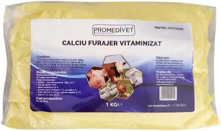 Calciu furajer pentru îngrășare rapidă